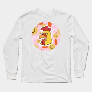 Chicken Head Long Sleeve T-Shirt